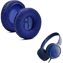 Replacement ear pad for Actpe JBL Tune 600 BTNC 500BT T450, with protein leather and memory foam, for JBL Tune T450BT 500 JBL JR300 headset, blue