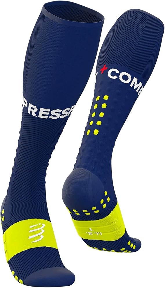 COMPRESSPORT Full Socks Run Unisex Compression Socks -Muscle Support-Running and Triathlon-for Training and Competition-Ultra lightweight