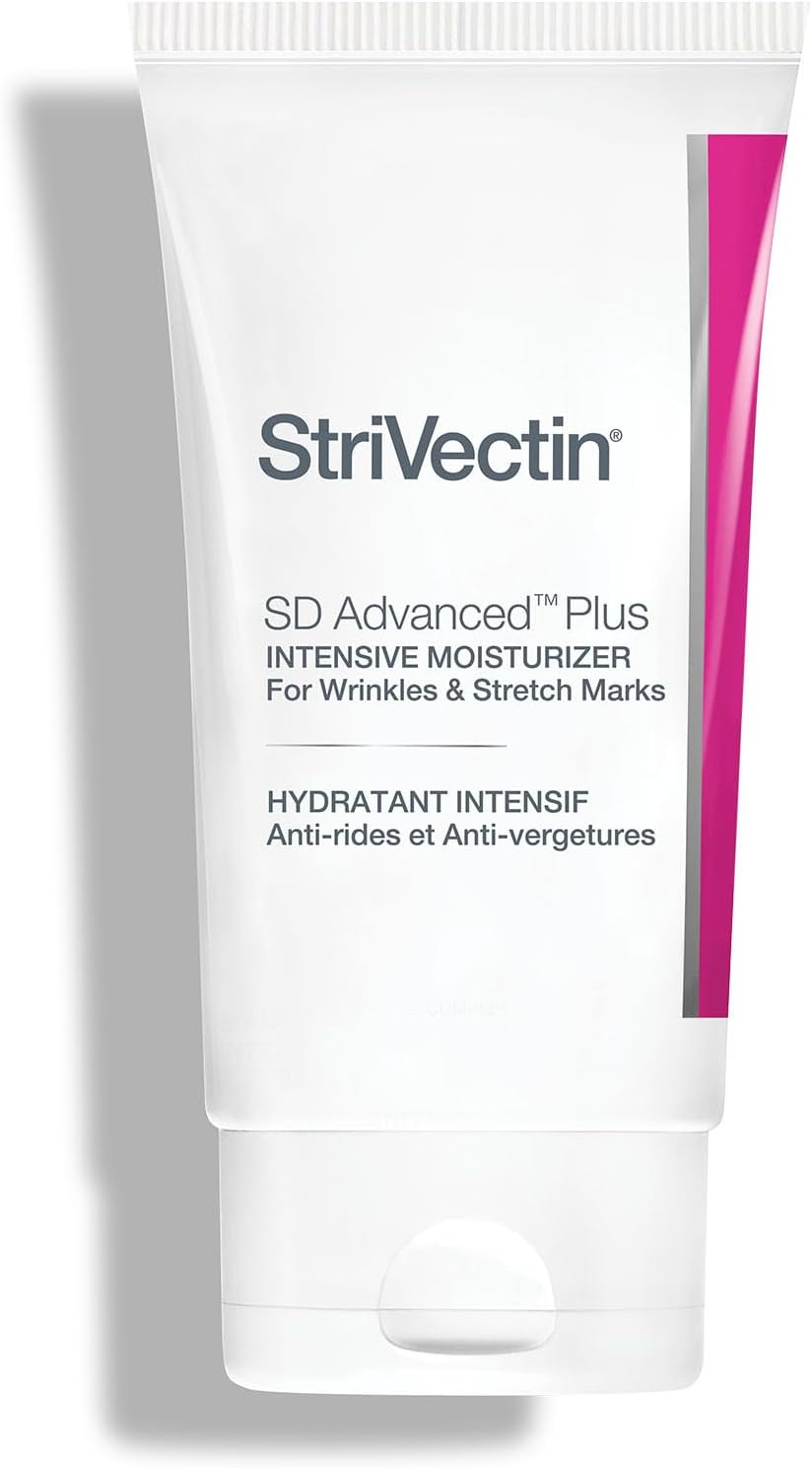 StriVectin SD Advanced™ Plus Kırışıklıklar ve Çatlaklar için Yoğun Nemlendirici, Yüz ve Vücut İçin, Peptidler ve Hyaluronik Asit ile Kollajen Arttırıcı, 4 Fl Oz (1'li Paket)