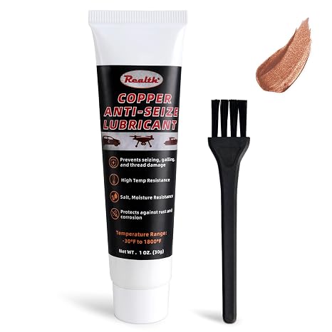 Realth Copper Anti-Seize Thread Lubricant 1 Pack 30g