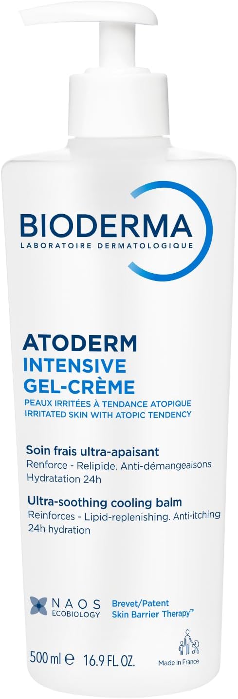 Bioderma Atoderm Intensive Gel-Cream Çok Kuru ve Atopi Eğilimli Ciltler için Niasinamid İçeren Yatıştırıcı Jel Krem Bebek, Çocuk ve Yetişkin Kullanımına Uygun
