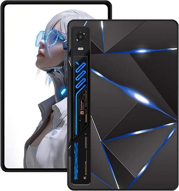 Case for REDMAGIC Astra 2/RedMagic Gaming Tablet 5 Pro 9.06" Tablet,Protective Back Cover, Ultra-Thin Hard Case, Stylish Design, Lightweight Gaming Tablet Case(Blue)
