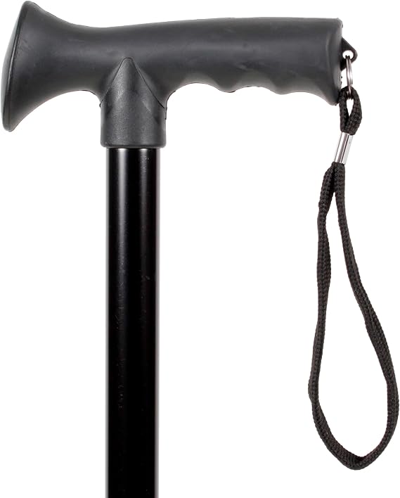 Adjustable Walking Stick Cane with Grip Ergonomic Handle for Men Women