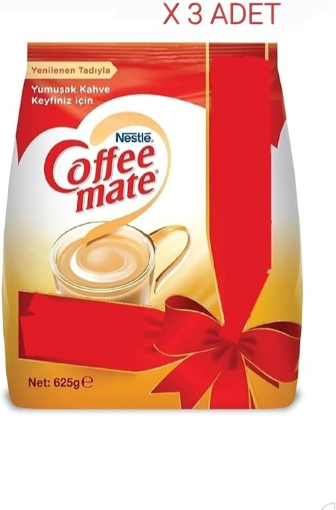 Nestle Coffee Mate Kahve Krması, 625 g, 3'lü Paket