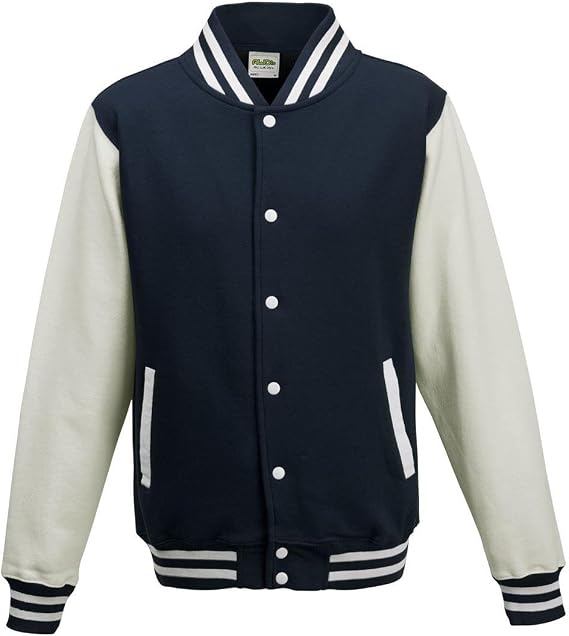 AWDis Just Hoods Men's Varsity Jacket Jacket (pack of 1)