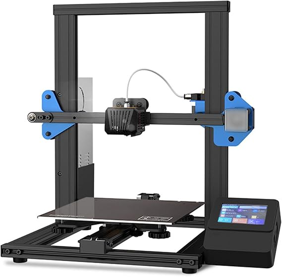 3D FDM High-Speed Printer, with Dual-Gear Direct Extruder, 3.5-inch Color Touch Screen, 220x220x260mm Large Printing Size, Quick Assembly