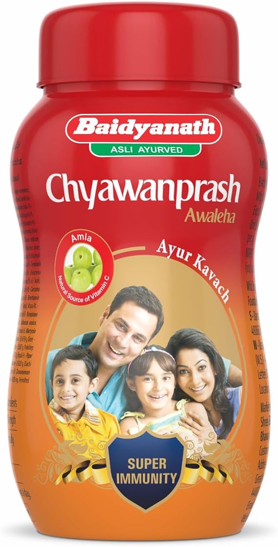 Baidyanath Asli Ayurved Chyawanprash Avaleha - 250 gm | Ayurvedic, Natural | All Age Groups | Builds Overall Health | With Goodness of 42+ Ayurvedic Herbs
