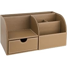 Masaüstü Düzenleyici,Kalemlik,Kumandalık,Küpbloknotluk,Tabletlik,Kitaplık,6 Gözlü,Çekmeceli,Desktop Organizer,Vegan,24,5 * 13 * 12