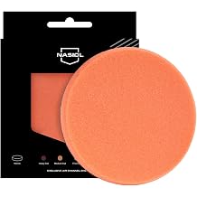 Nasiol Special Air Ducted Polishing Pad Orange-150 Mm-Medium Hard Polishing Cake Polishing Sponge, Detailing, Auto Application Sponge, Applicator Sponge, Sanding And Polishing Polishing Pillow