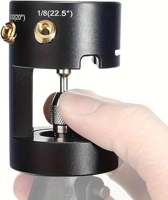 Tungsten Electrode Sharpener Grinder Head, Multi-Angle & Offsets Tungsten Sharpener for Tig Welding, Electrode Grinder with 10 Wheels for 1/16, 1/8, 3/32 Inch Electrodes