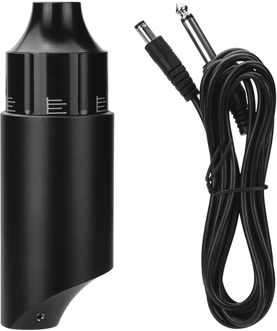 ATOMUS Tattoo Machine Pen Rotary Cartridges Machine Aluminum Alloy For Tattoo Artist (black)