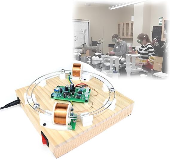 Electromagnetic Coil Accelerator, Adult Hands-On Physics Experiment Kit, Suitable For Physics Students And Enthusiasts To Learn Electromagnetism, Acceleration, Etc