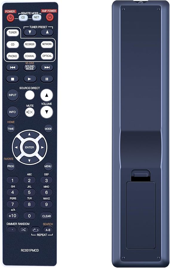 RC001PMCD Replacement Remote Control for Marantz CD Player Compatible with PM-6005 CD-6005 CD6005 PM6005 CD6005/N1B PM6005/N1B