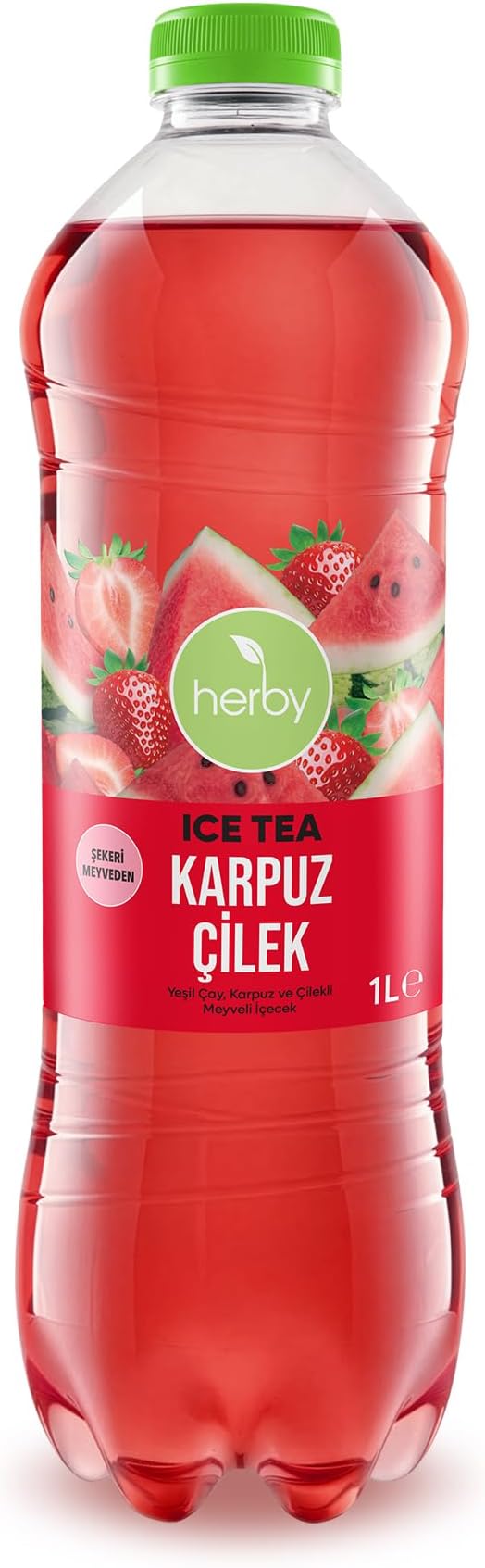 Ice Tea karpuz Çilek Soğuk Çay 1 Litre x 6 Adet