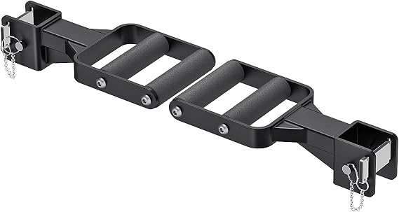 Kipika Belt Squat Lever Arm Attachment-Landmine Attachment for Strength Training- Compatible with 1" and 2" Weight Plates