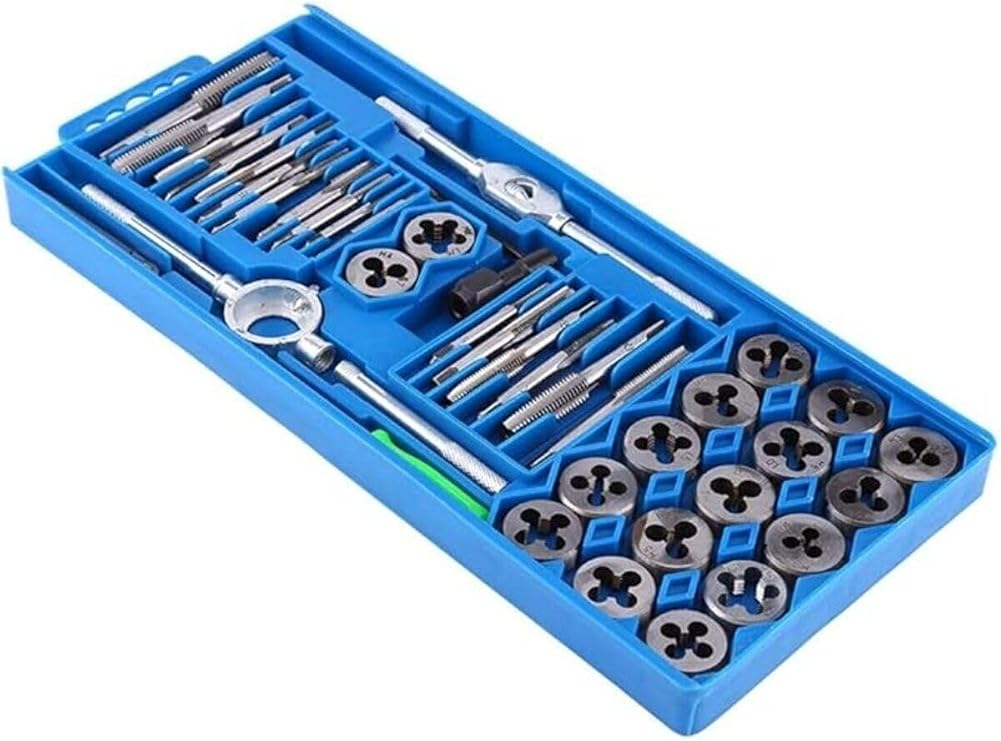 Klavuz 40 Parça Klavuz Açma Seti Pafta Seti Metrik Set Kılavuz Pafta Full Set.