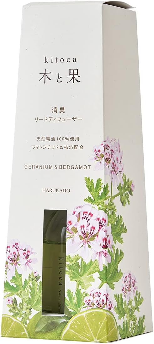 Seikado Ki to Ka Reed Diffuser Geranium & Bergamot