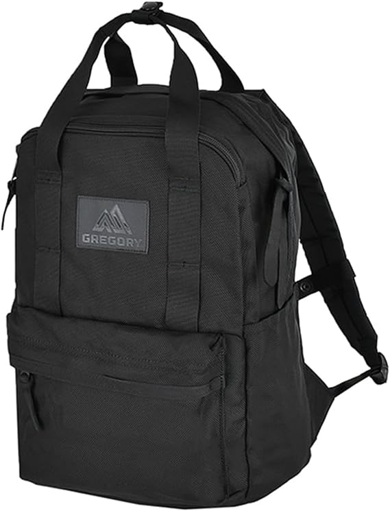 Gregory 103868 Backpack, Official Easy Pizzy Day, Laptop Storage, Lightweight, Women's, Black, One Size