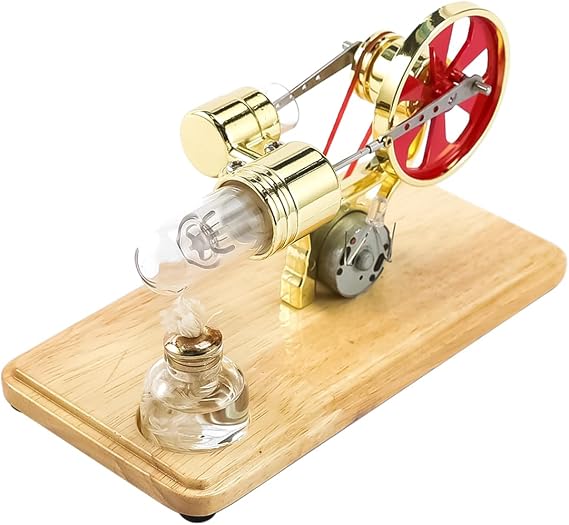 Mini Stirling Engine Generator Model Science Teaching Kit