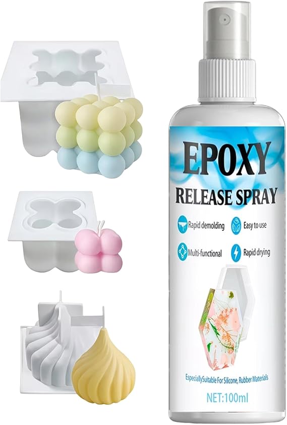 Candle Mold Release Spray 100ml Smooth Removal Agent