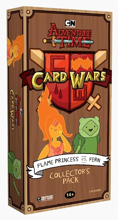 Cryptozoic Entertainment Adventure Time Card Wars Collector's Pack: Flame Princess vs. Fern