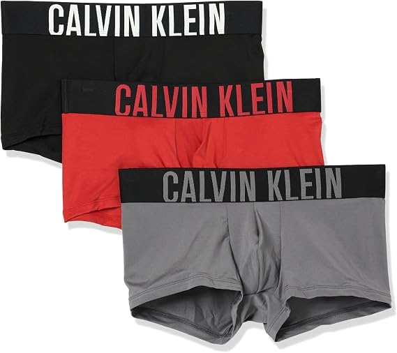 Calvin Klein Men's Intense Power 3-Pack Low Rise Trunk