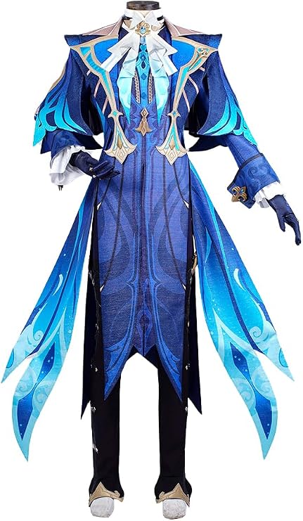 Cosfun 原神インパクト 中里 ベネット アルベド ベンティ ニロウ コスプレ コスチューム 多役 ジャカード アップグレードVer.