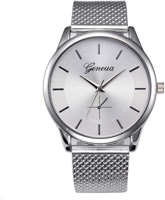 Retro Quality High-End Watch Design Quartz Watch Trend Men's Fashion Watch Men's Watch Wrist Watches for Visually Impai (B, One Size)