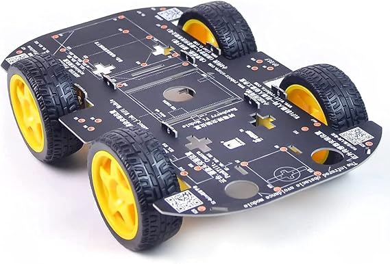 4WD Robot Chassis Kit with 4 TT Motor for Arduino / Raspberry Pi