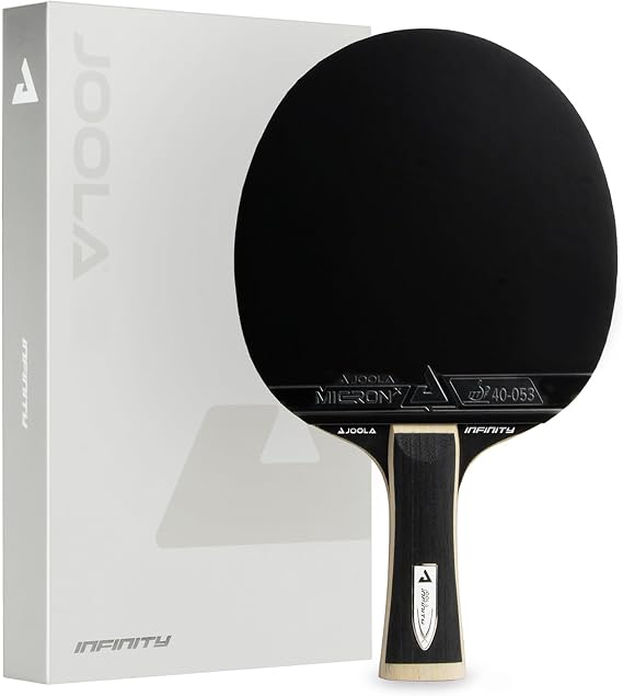 JOOLA White Infinity CarbonTable Tennis Bats - ITTF Approved Professional Rackets