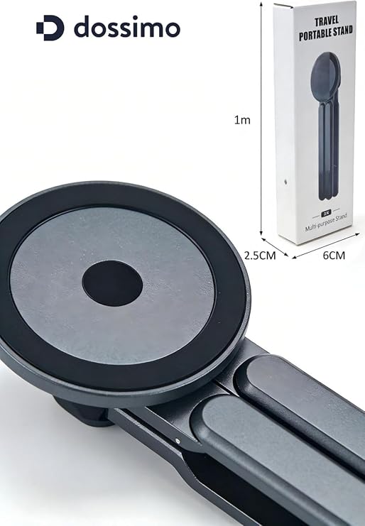 Katlanabilir Portatif Laptop Standı Manyetik Telefon ve Tablet Tutucu Tripod 4 in 1 DS-500