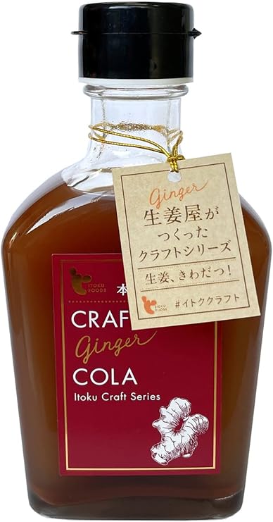Itoku Foods Craft Ginger Cola, 6.8 fl oz 200 ml