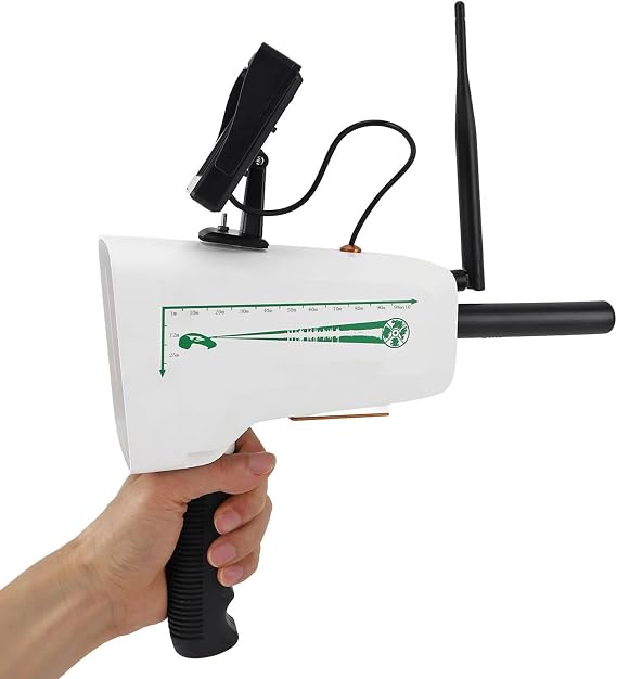 Metal Detector Scanner Device, Smart Metal Detector with 30m Depth for Gold Prospecting, High Definition Screen, for Adults, Gold Silver Copper Detection