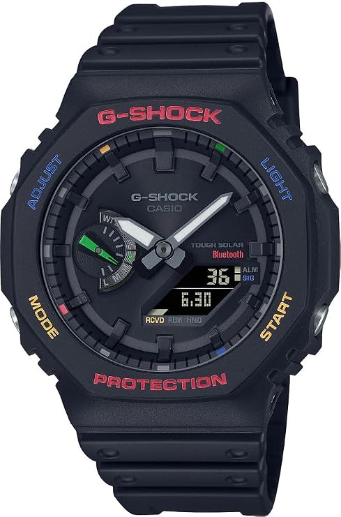 Casio GA-B2100FC-1ADR Kol Saati, G-Shock, Analog/Digital, Siyah, Erkek