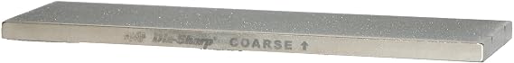 DMT D6CX 6-inch Dia-Sharp Double-Sided Coarse/Extra-Coarse Bench Stone - Grey