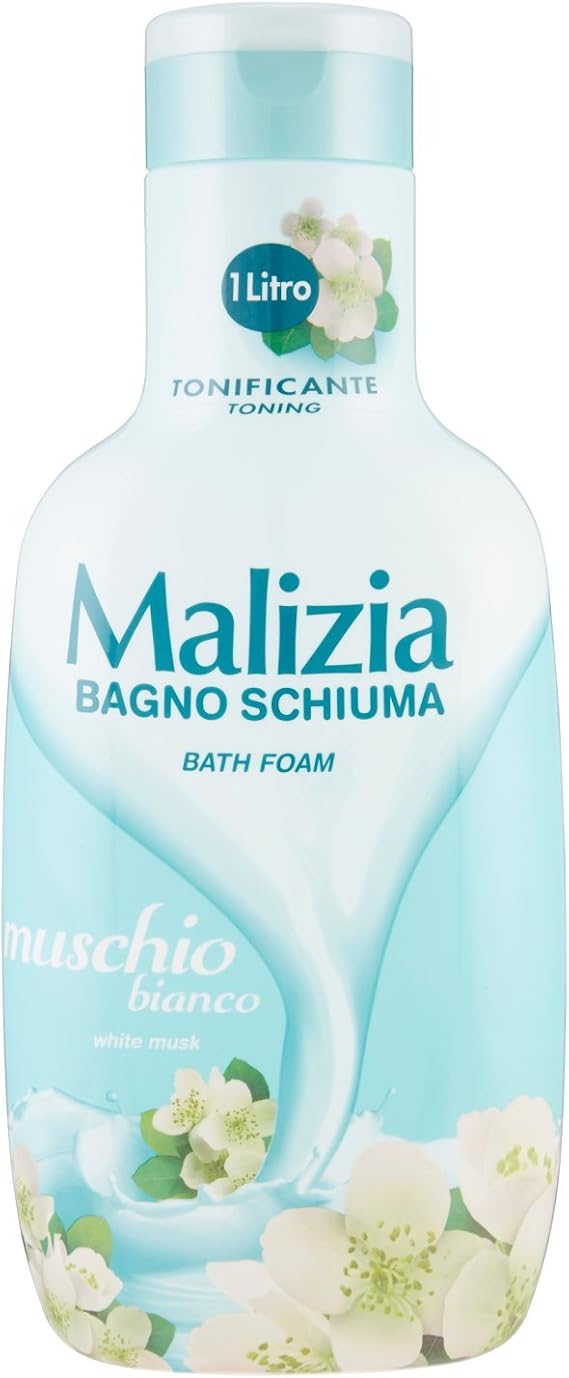 Malizia Duş Jeli Beyaz Misk Antibakteriyel 1000 ml