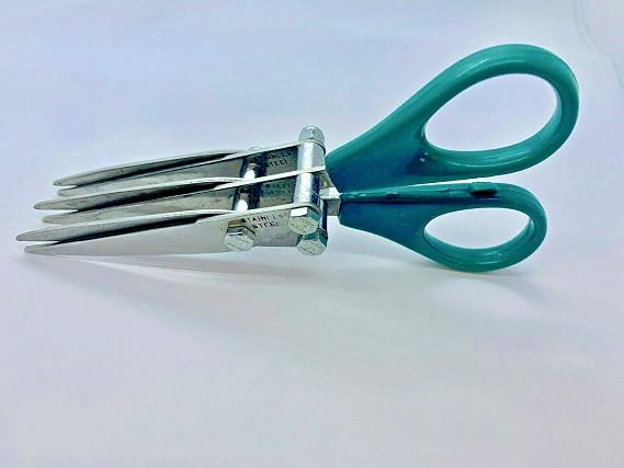 Olax Triple Blade Worm Scissors, Multi Scissors, 6"(14cm), Carp Fishing
