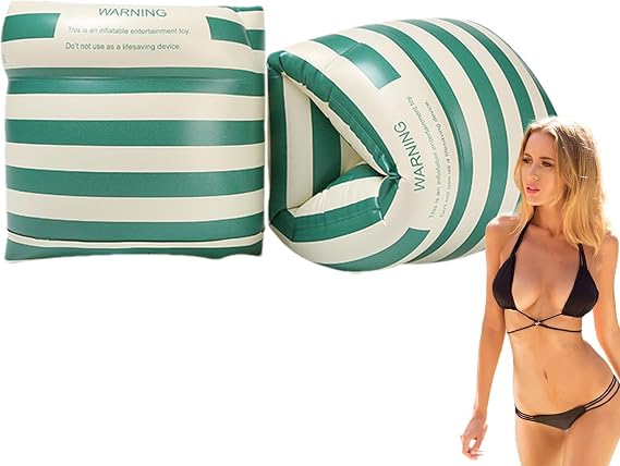 Inflatable Swim Arm Float Double Air Chamber Safety Aid