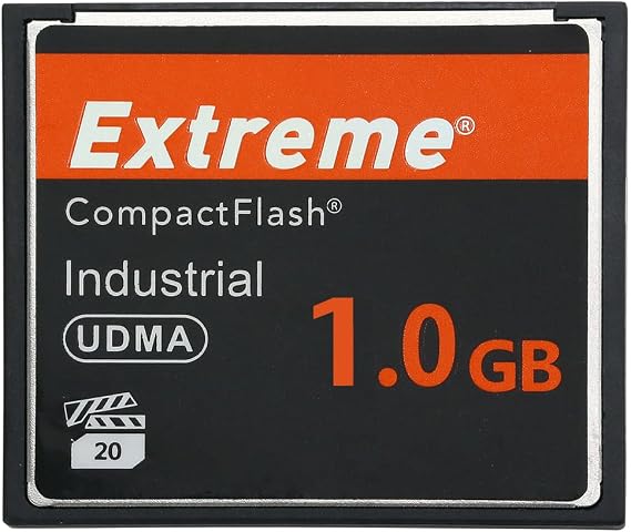 Extreme 1GB Compact Flash Memory Card, Original CF Card for Professional Photographer, Videographer, Enthusiast