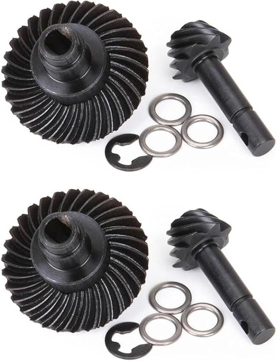 RC Crawler Overdrive Bevel Gear 1/10 Scale 24T 27T 30T 33T Compatible with AR44 AR45 and Portal Axle