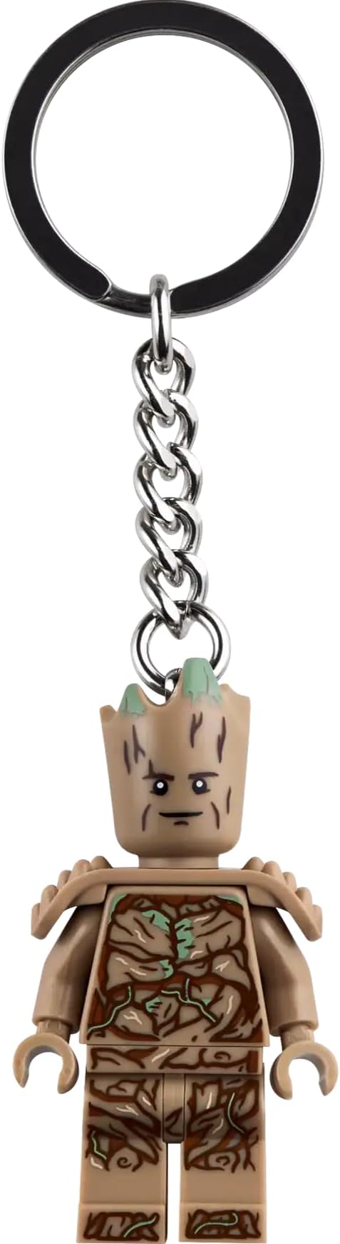LEGO Marvel - Groot Key Chain, Brown, S