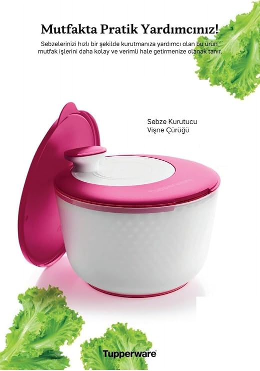 Tupperware Sebze Kurutucu Mürdüm