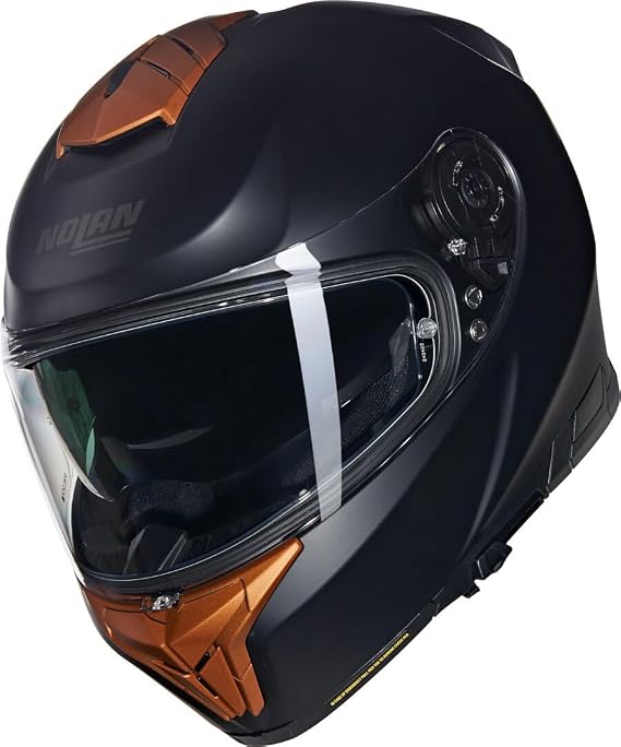 Nolan N80-8 Classico Nobile 311 Kapalı Motosiklet Kaskı Mat Siyah XXL