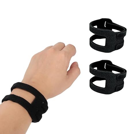 2Pcs Adjustable TFCC Wrist Support, Ergonomic Ulnar-Sparing Fit,Lightweight Wrist Supports for Running, Fishing, Exercise, Yoga