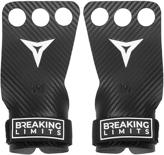 BREAKING LIMITS Crossfit Grips - Crossfit Hand Protectors - Gymnastics Pull Up Grips for Men & Women