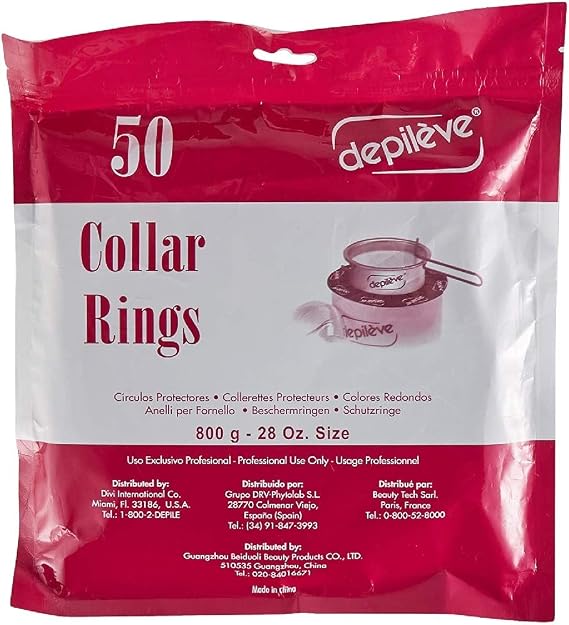 Depiléve Necklace Rings for 800 g Warmer, 50 Pieces – 200 g