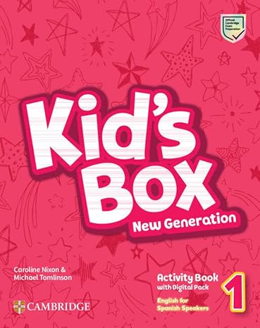 Kid's Box New Generation English for Spanish Speakers Level 1 Activity Book with Home Booklet and Digital Pack (2023)