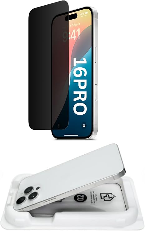 [KOLAY KURULUM] for Apple iPhone 16PRO ile uyumlu HAYALET Extra HD Premium Safir Cam Ekran Koruyucu