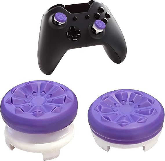 Controller Grips For Ps5 Thumb Grips, Control Freaks Ps5, Performance Thumbstick Caps For Ps4/Ps5 Controller,3d Texture Silicone Joystick Grips For Enhanced Gaming Accuracy(High-Rise & Mid-Rise)