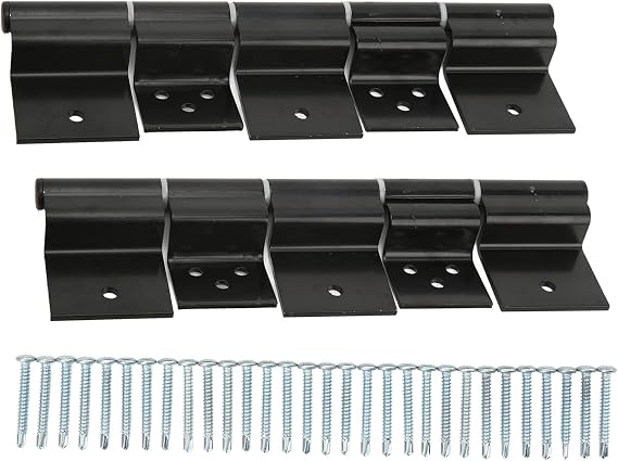 Entry Door Hinge High Performance for 5th Wheel Travel Trailer, Alloy Steel Black